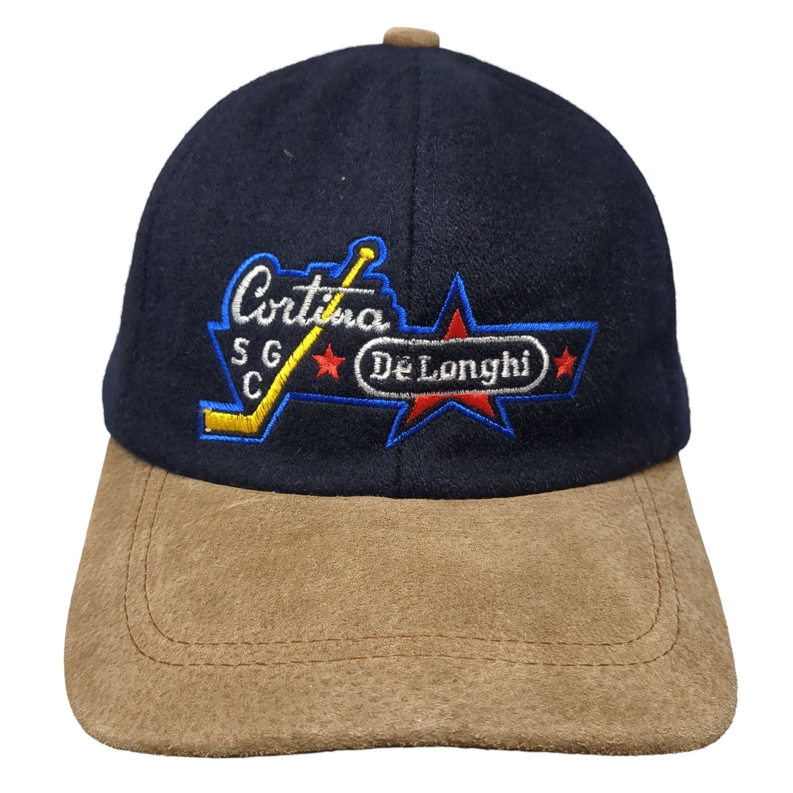 Cortina Sgc Delonghi Hockey Snapback Hat Blue One Size Embroidered